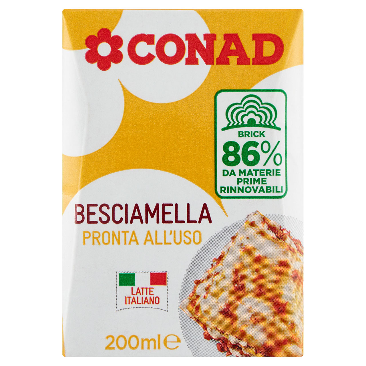 Besciamella per Cucinare 200 ml Conad