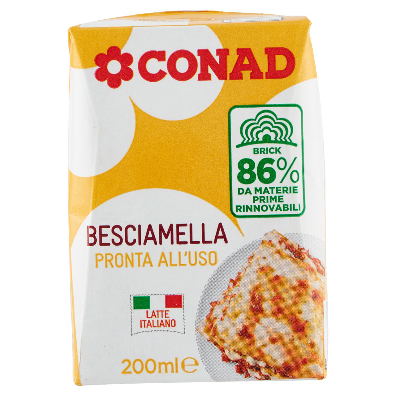 Besciamella per Cucinare 200 ml Conad