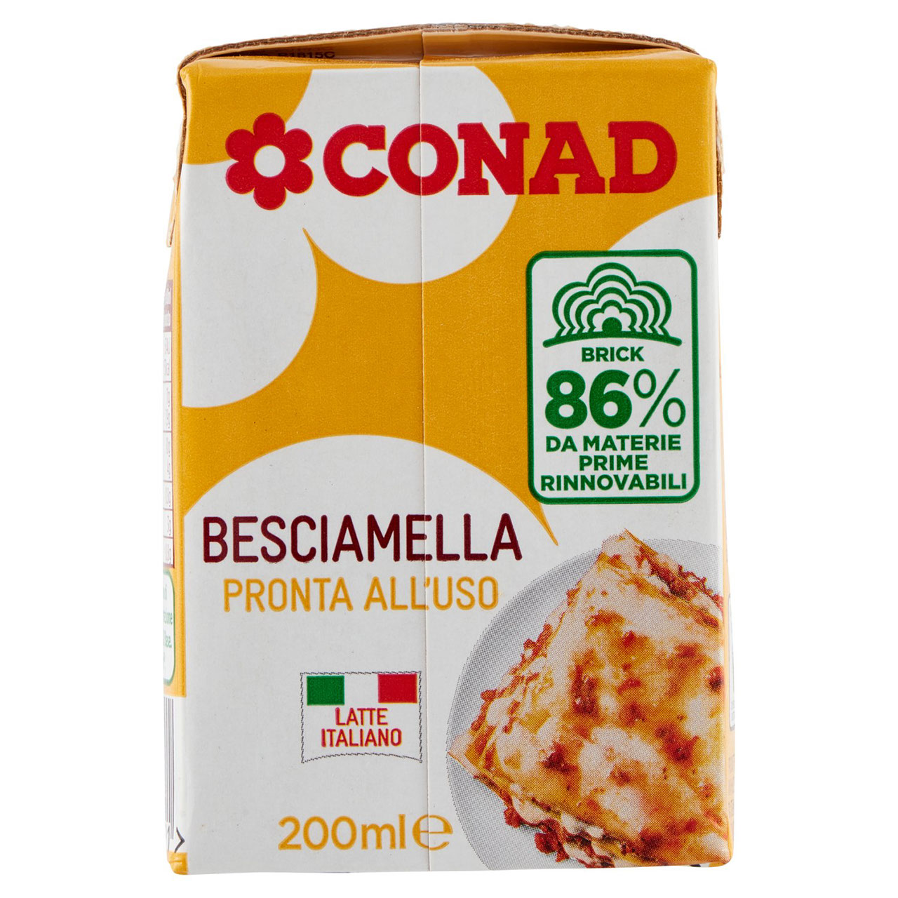 Besciamella per Cucinare 200 ml Conad