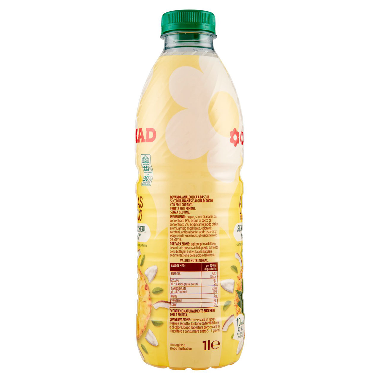 Bevanda di Ananas e Cocco Conad in vendita online