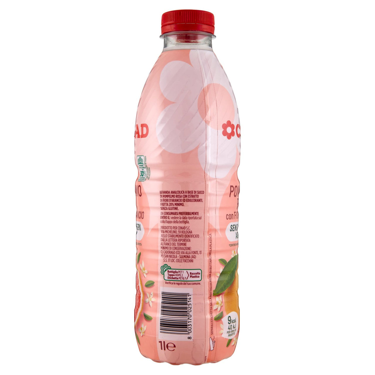 Pompelmo Rosa con Fiori d'Arancio 1 l Conad