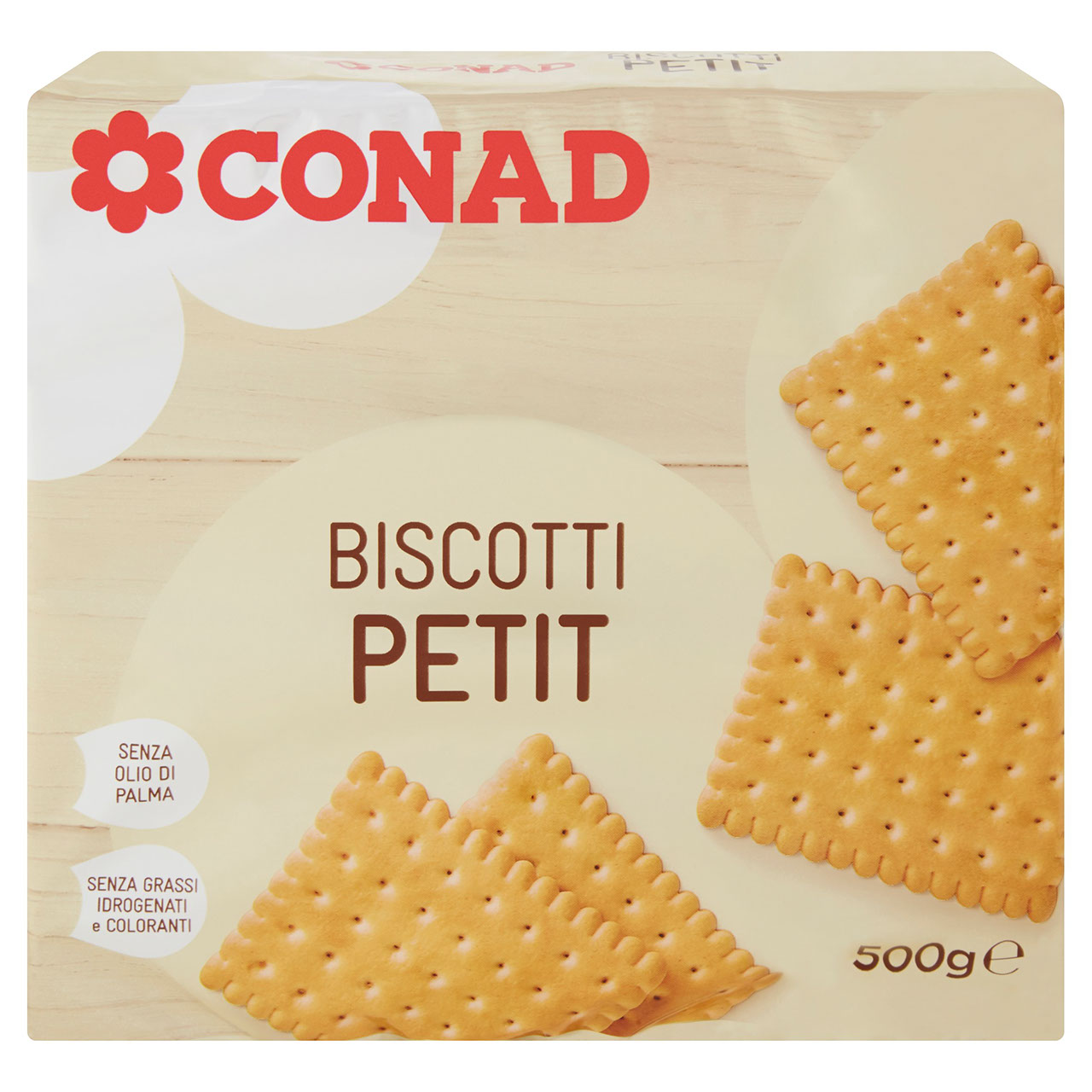 Biscotti Petit 500 g Conad in vendita online