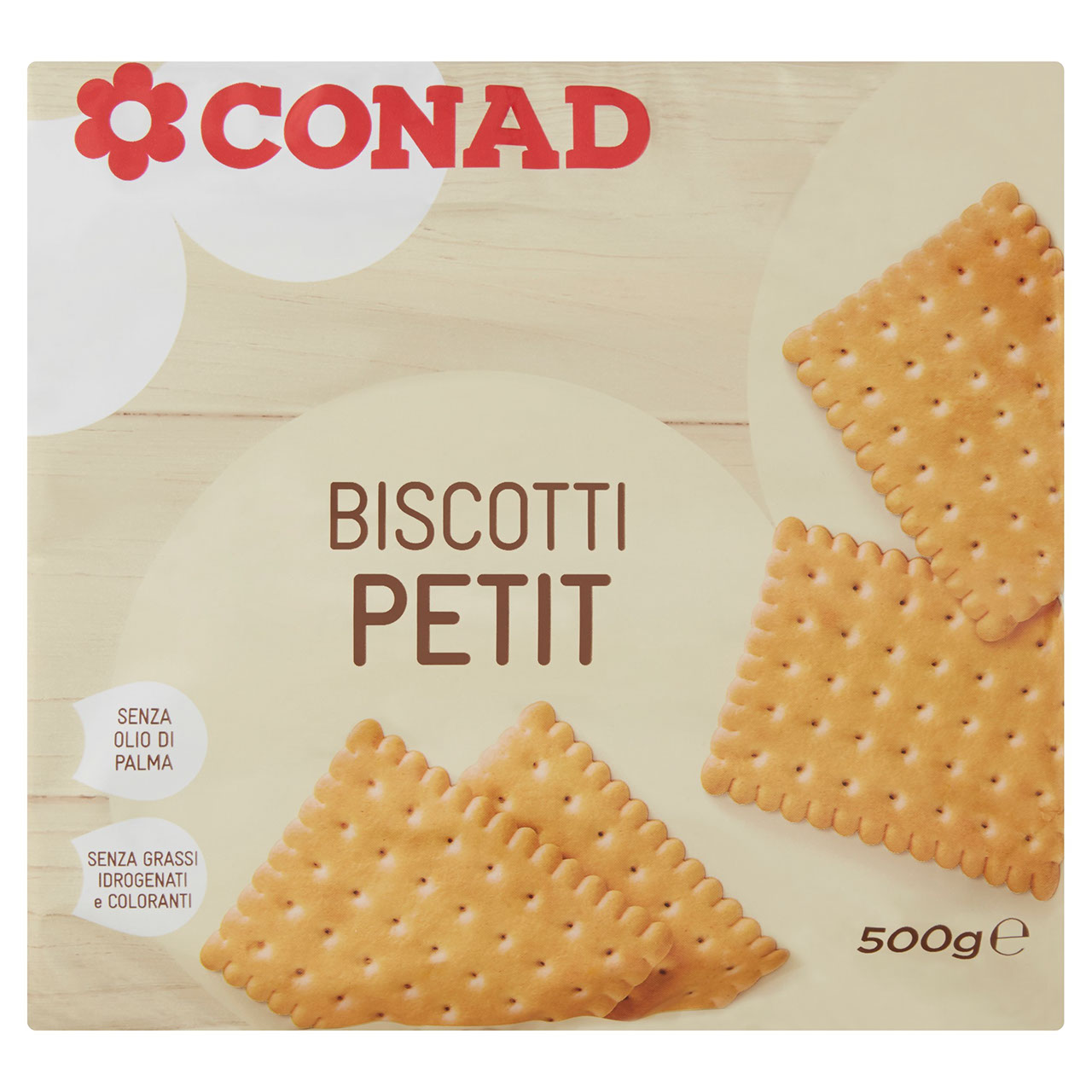 Biscotti Petit 500 g Conad in vendita online