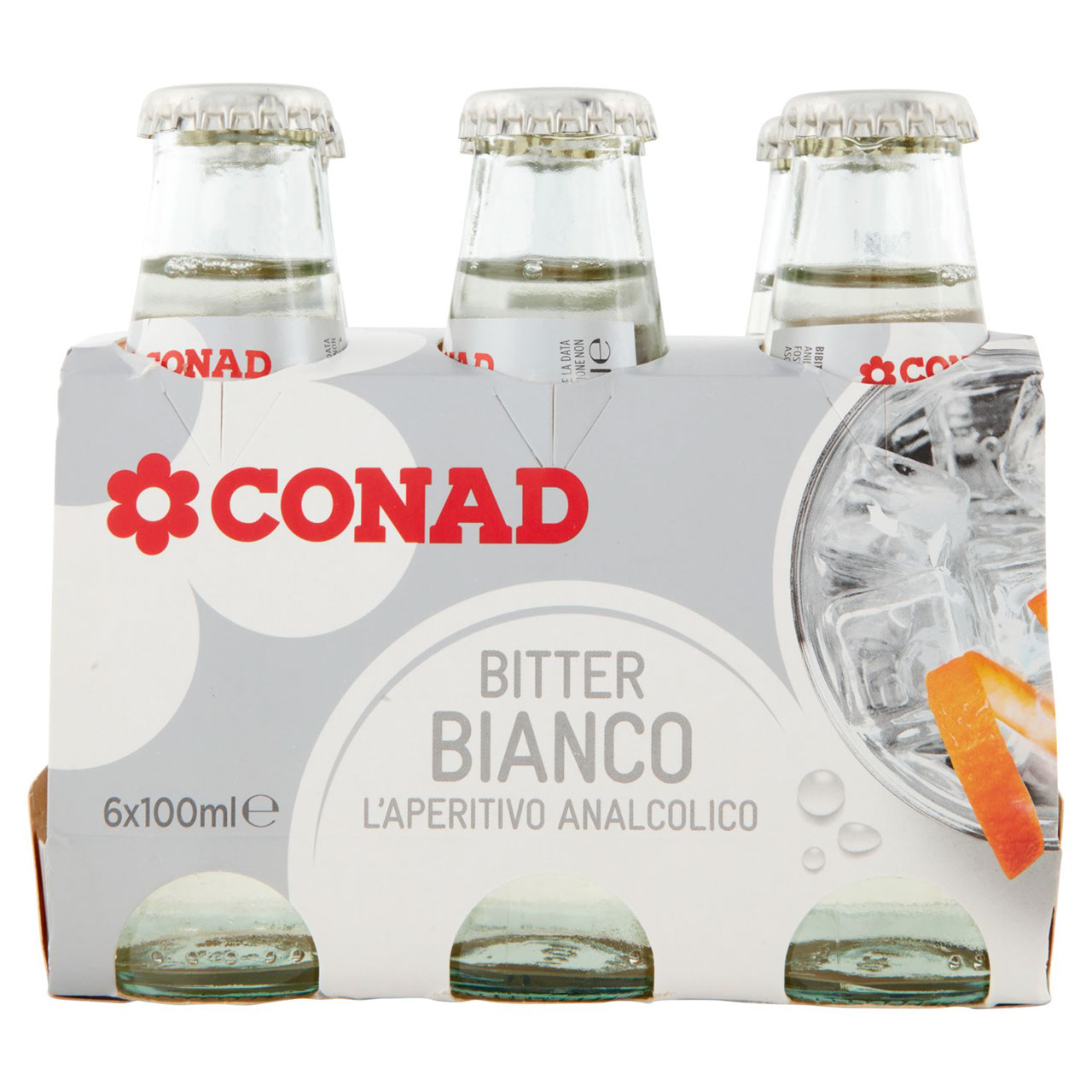 Bitter Bianco 6 x 100 ml Conad in vendita online