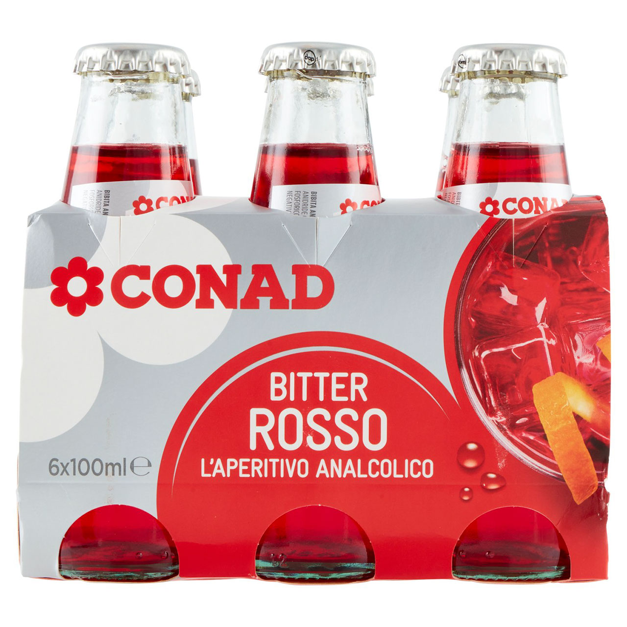 Bitter rosso 100 ml. Conad in vendita online