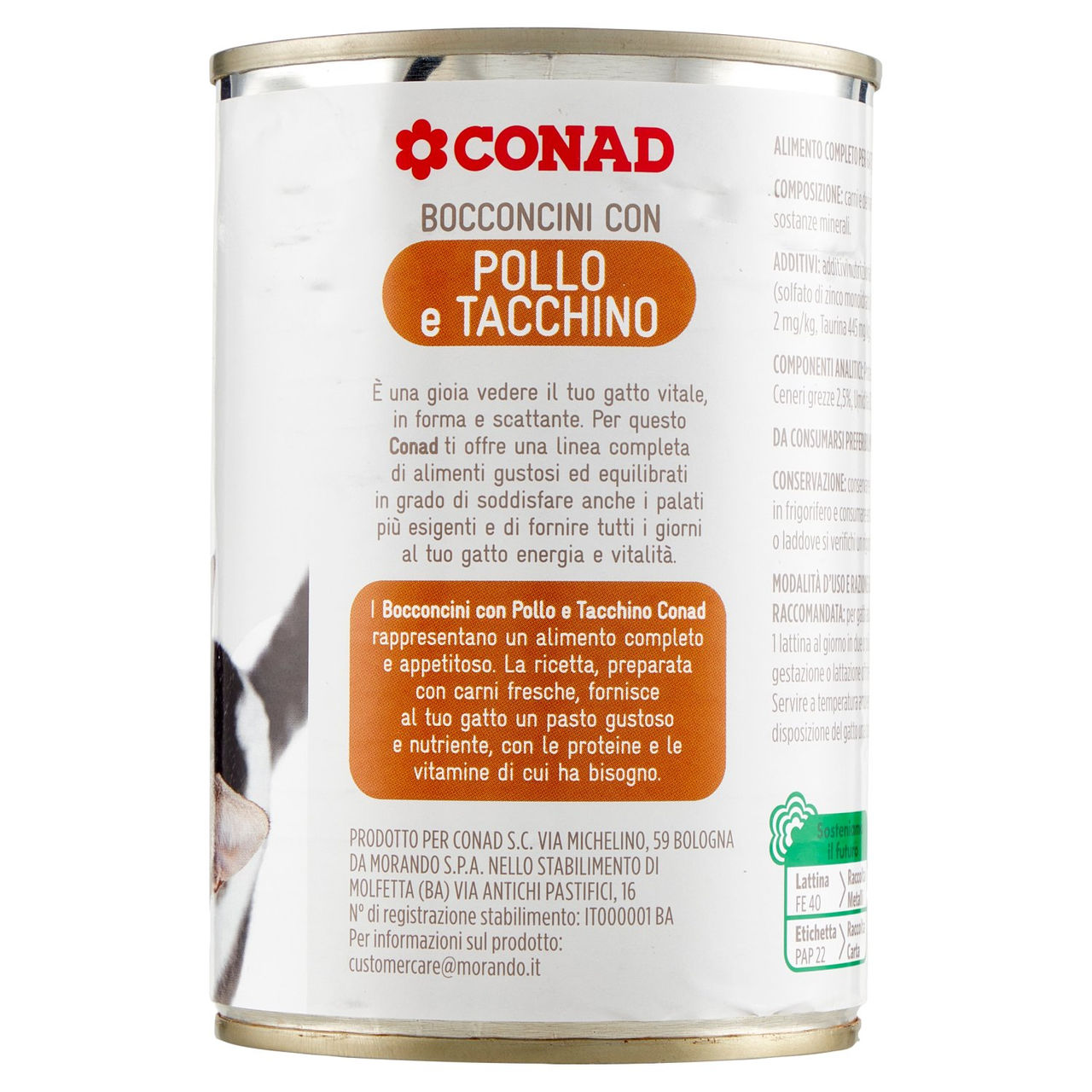 Bocconcini con Pollo e Tacchino 405 g Conad