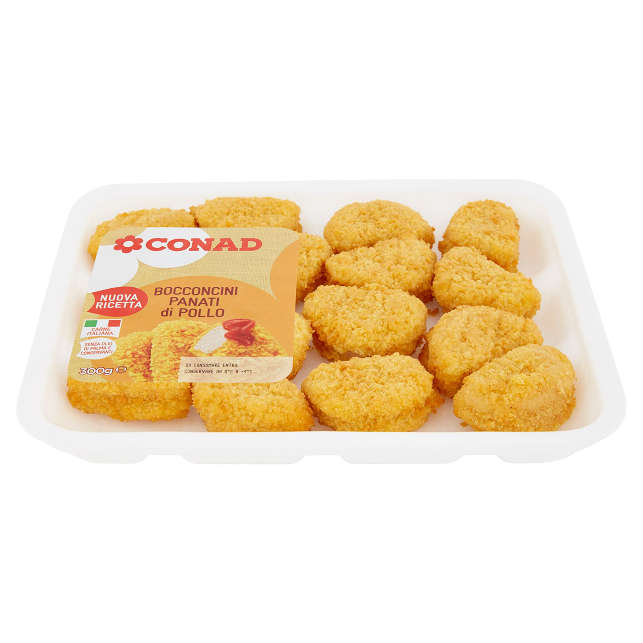 Bocconcini Panati di Pollo 300 g Conad online