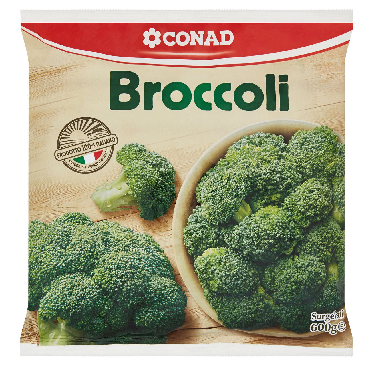 CONAD Broccoli Surgelati 600 g
