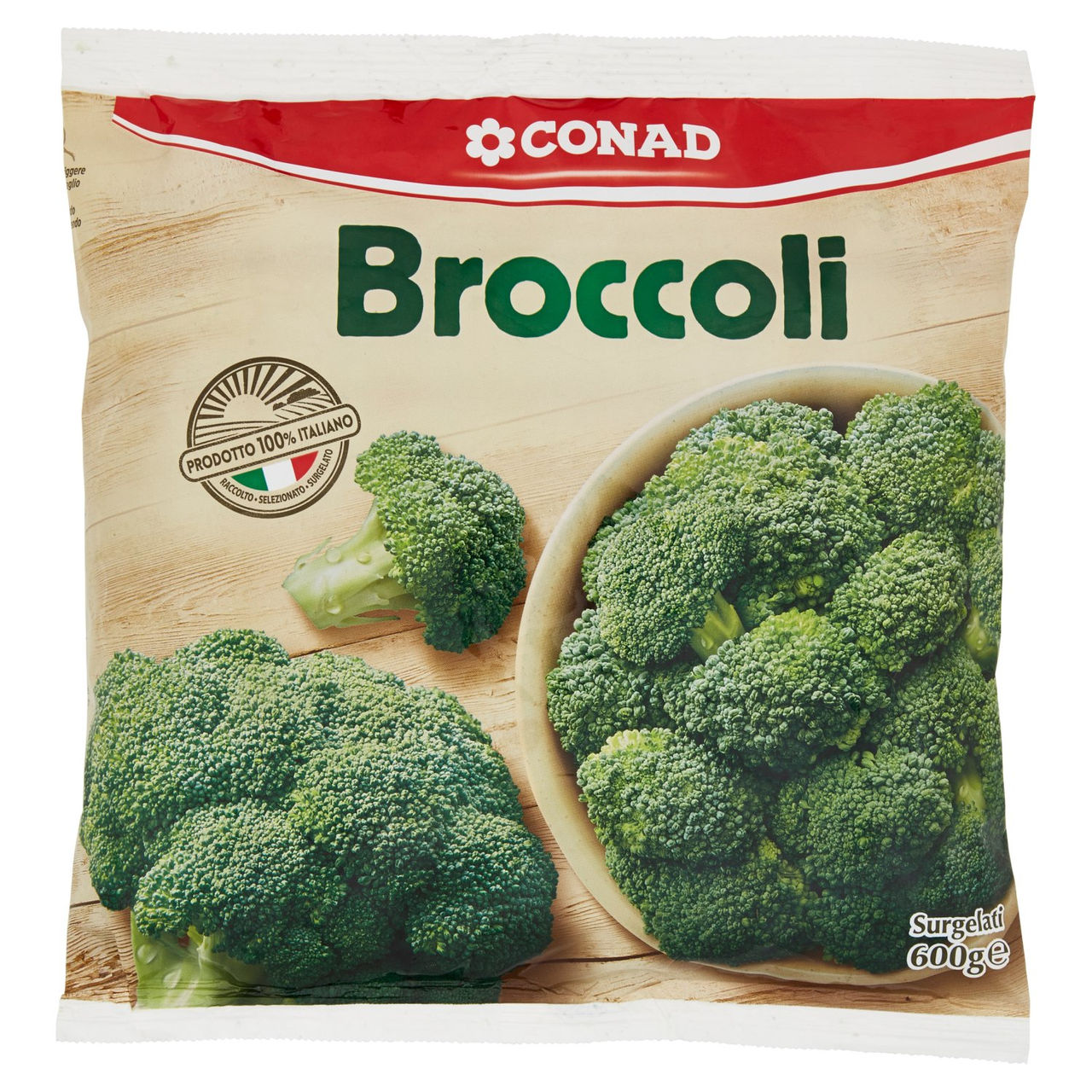 CONAD Broccoli Surgelati 600 g