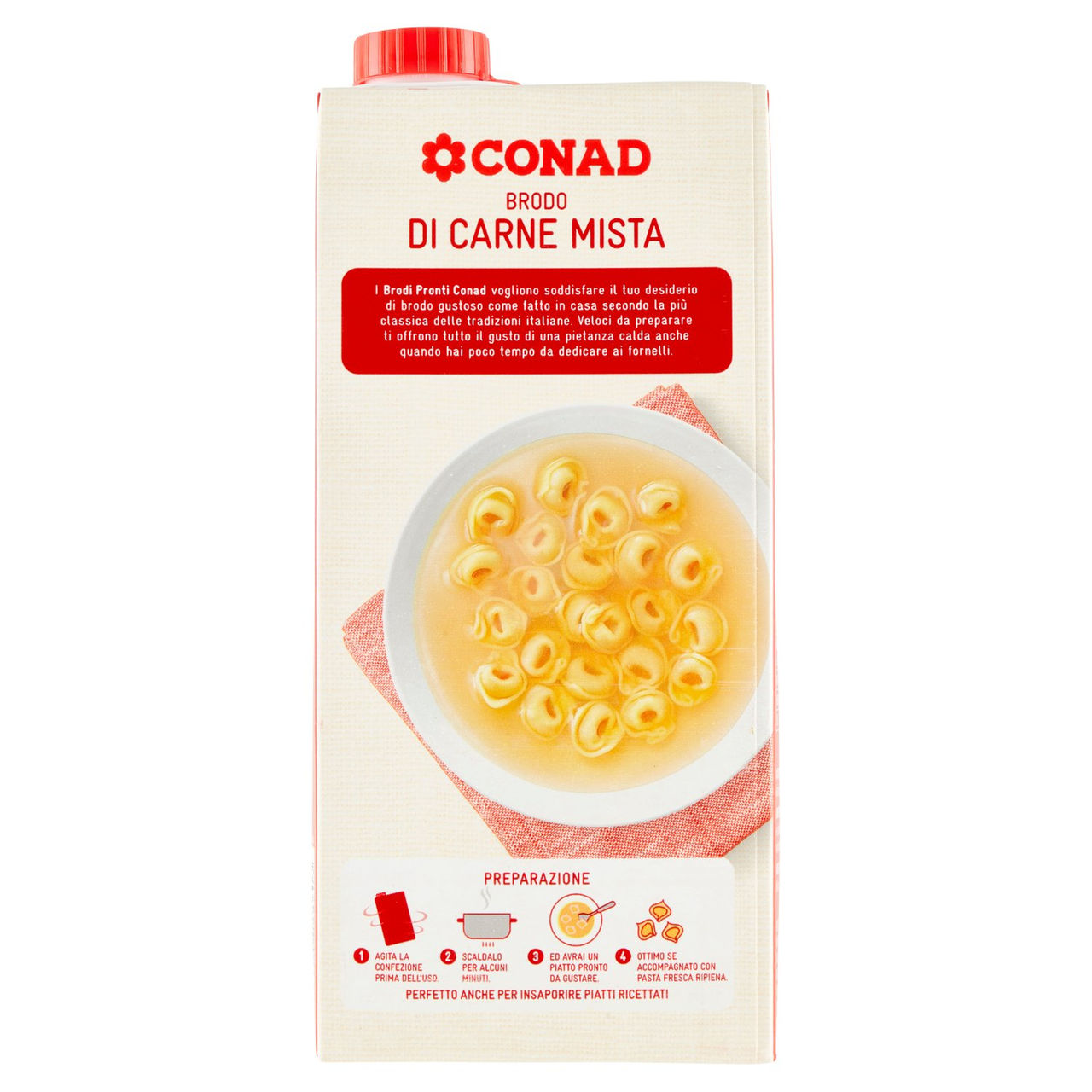 CONAD Brodo di Carne Mista 1 l