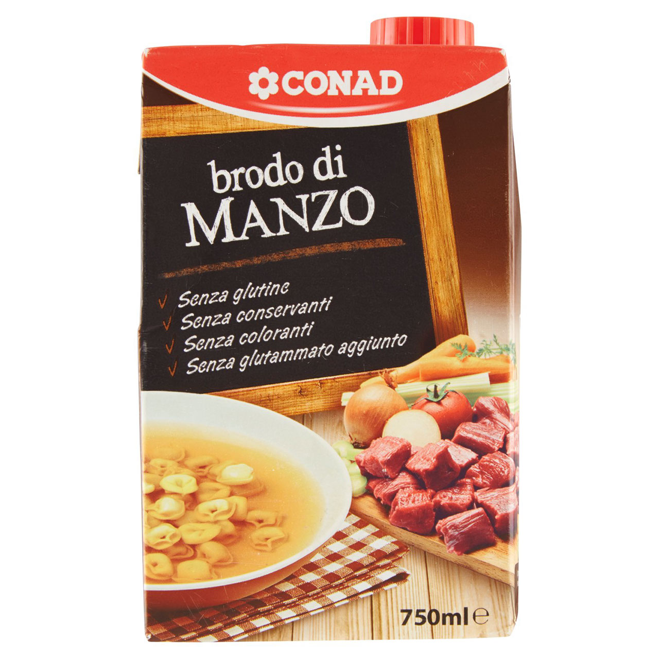 Brodo di Manzo 750 ml Conad in vendita online