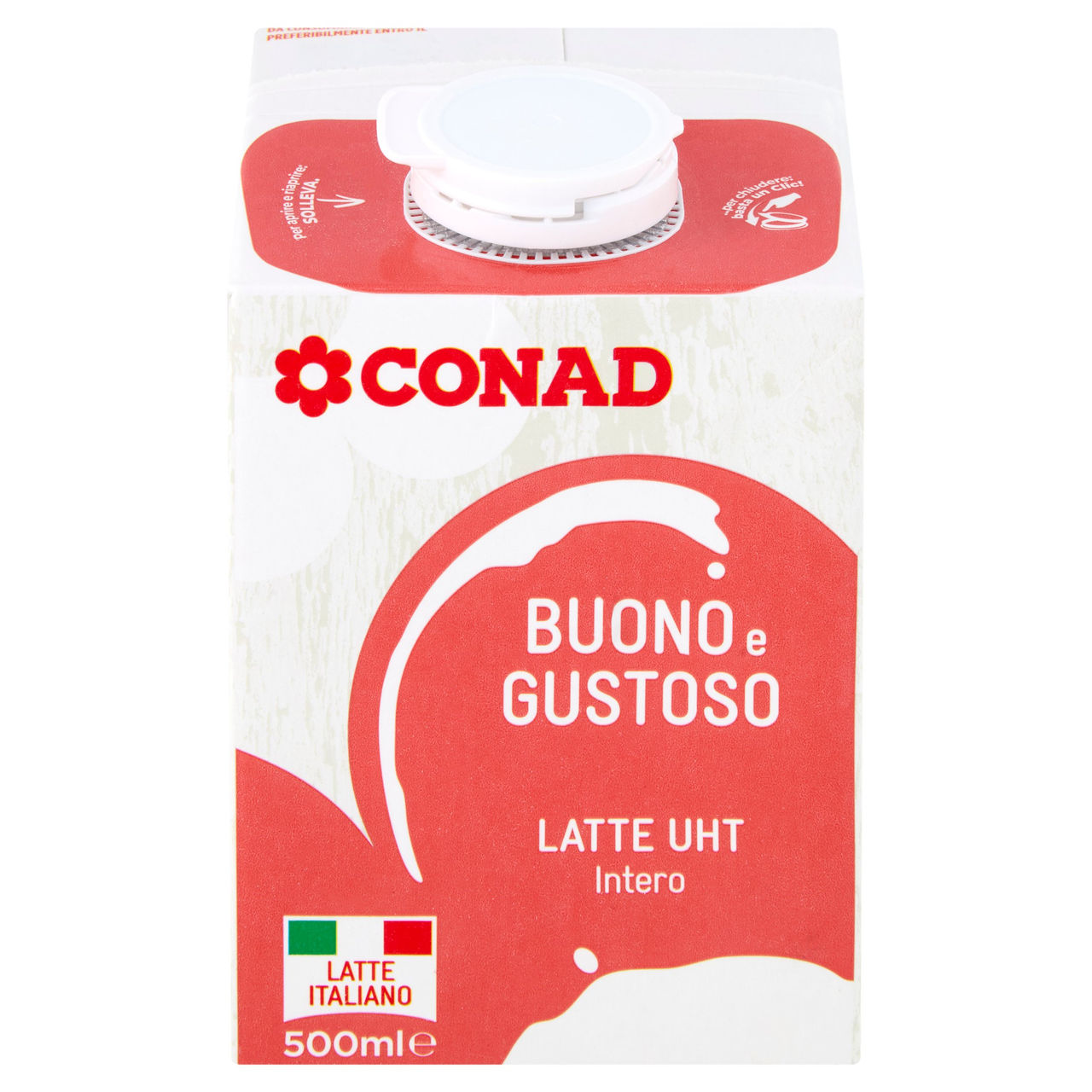 Latte UHT Intero 500 ml Conad in vendita online