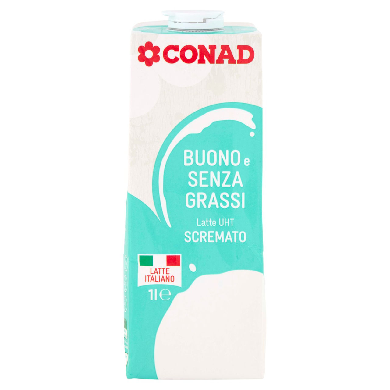CONAD Buono e Senza Grassi Latte UHT Scremato 1 l