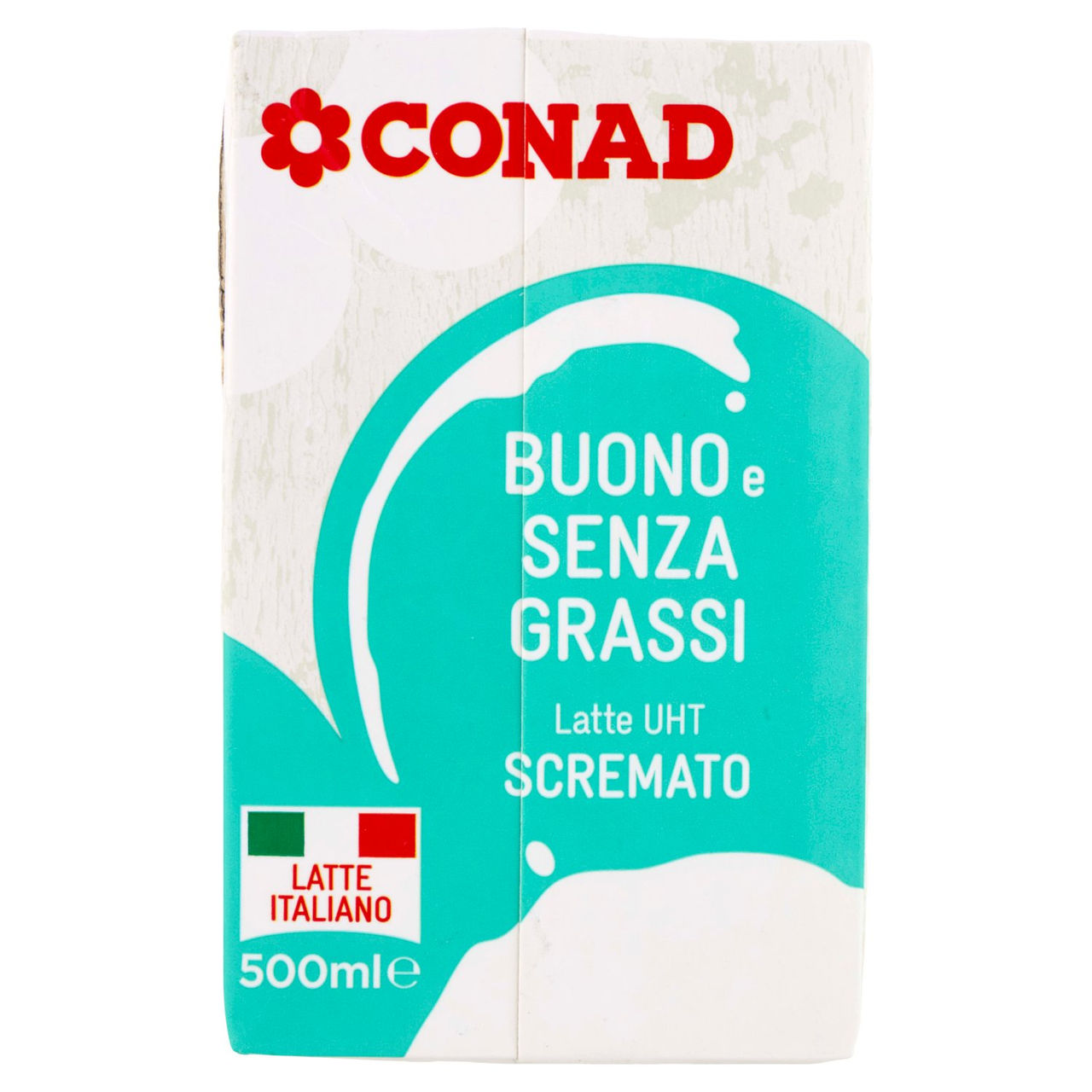 CONAD Buono e Senza Grassi Latte UHT Scremato 500 ml