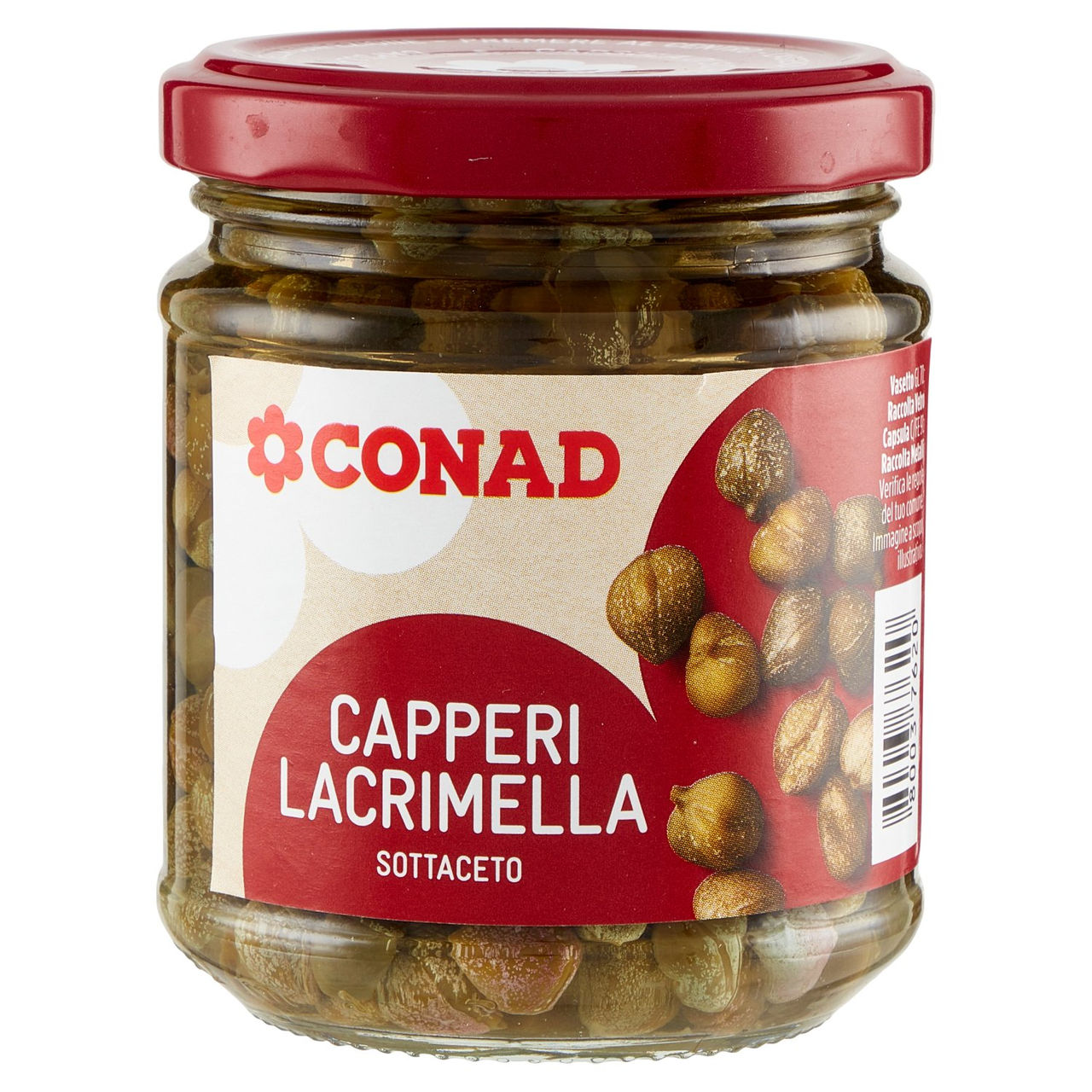 Capperi Lacrimella Sottaceto 210 g Conad