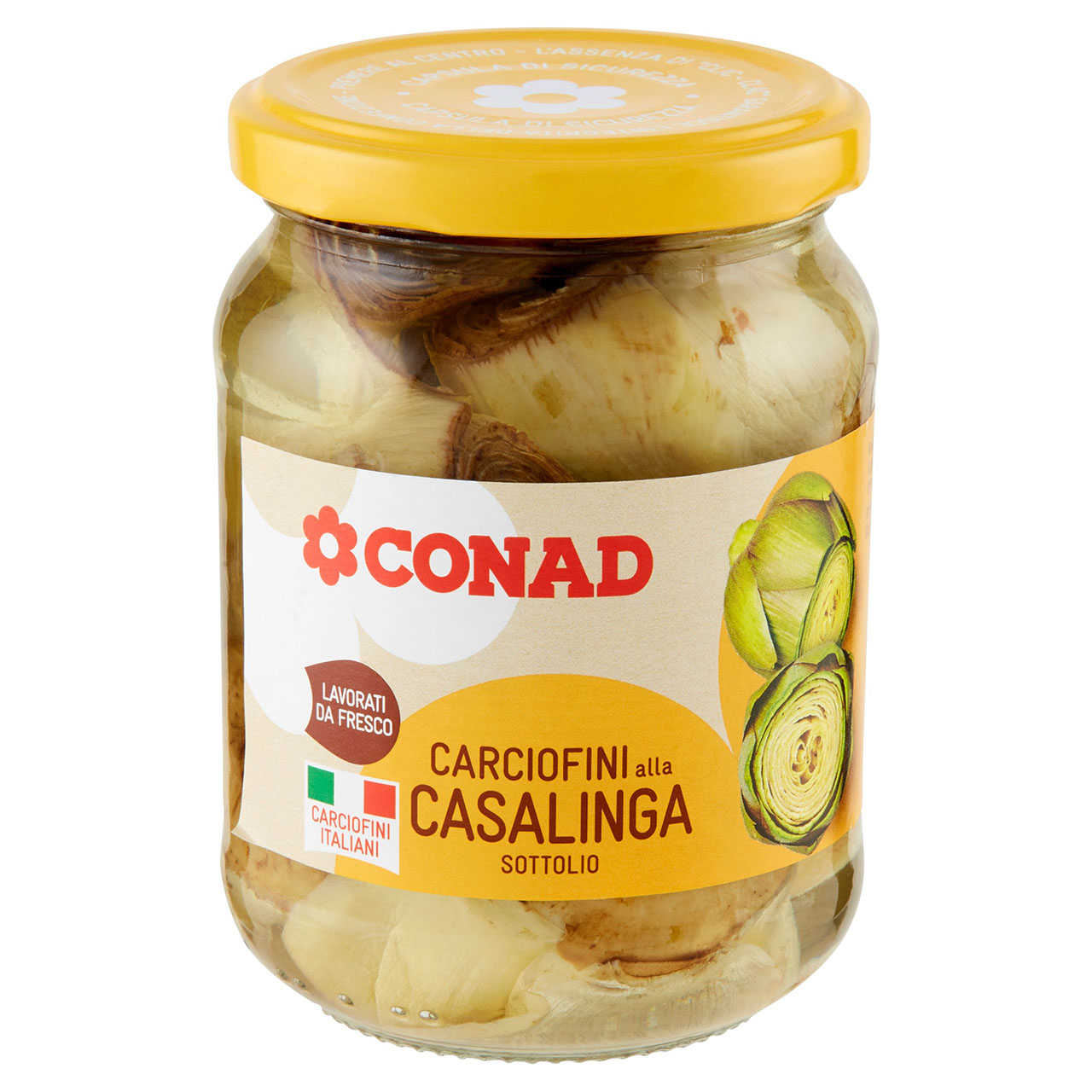 Carciofini alla Casalinga Sottolio 285 g Conad