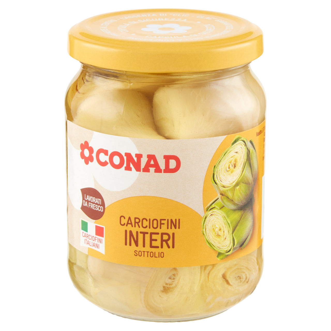 Carciofini Interi Sottolio 285 g Conad online