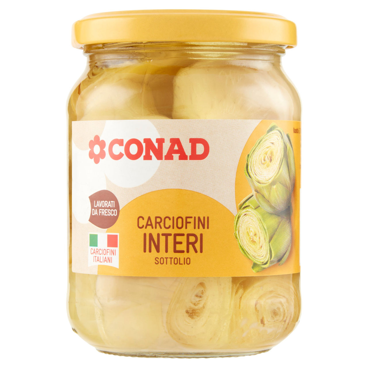 Carciofini Interi Sottolio 285 g Conad online