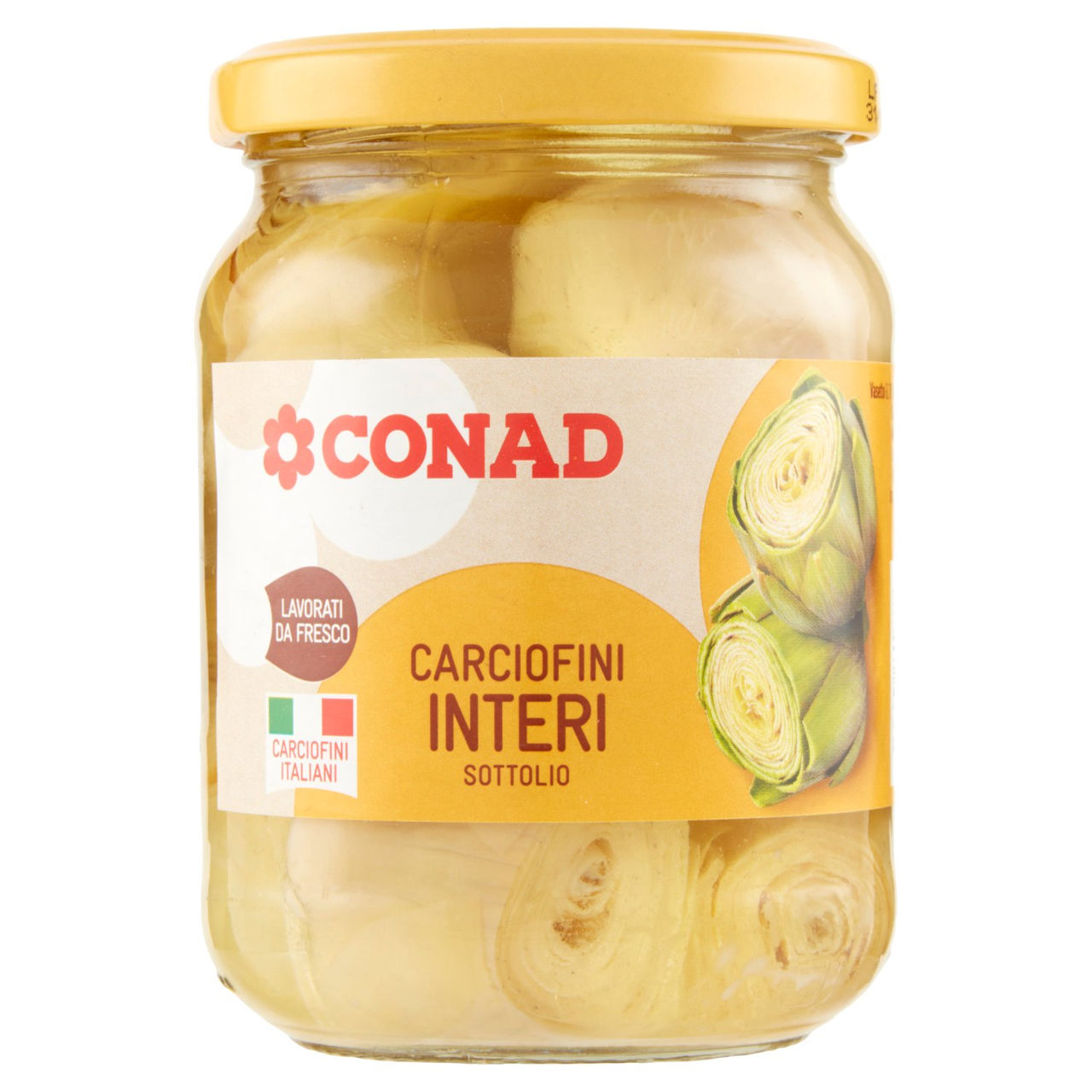 Carciofini Interi Sottolio 285 g Conad online