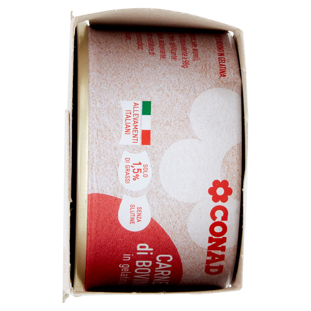 Carne di Bovino in gelatina 3 x 140 g Conad