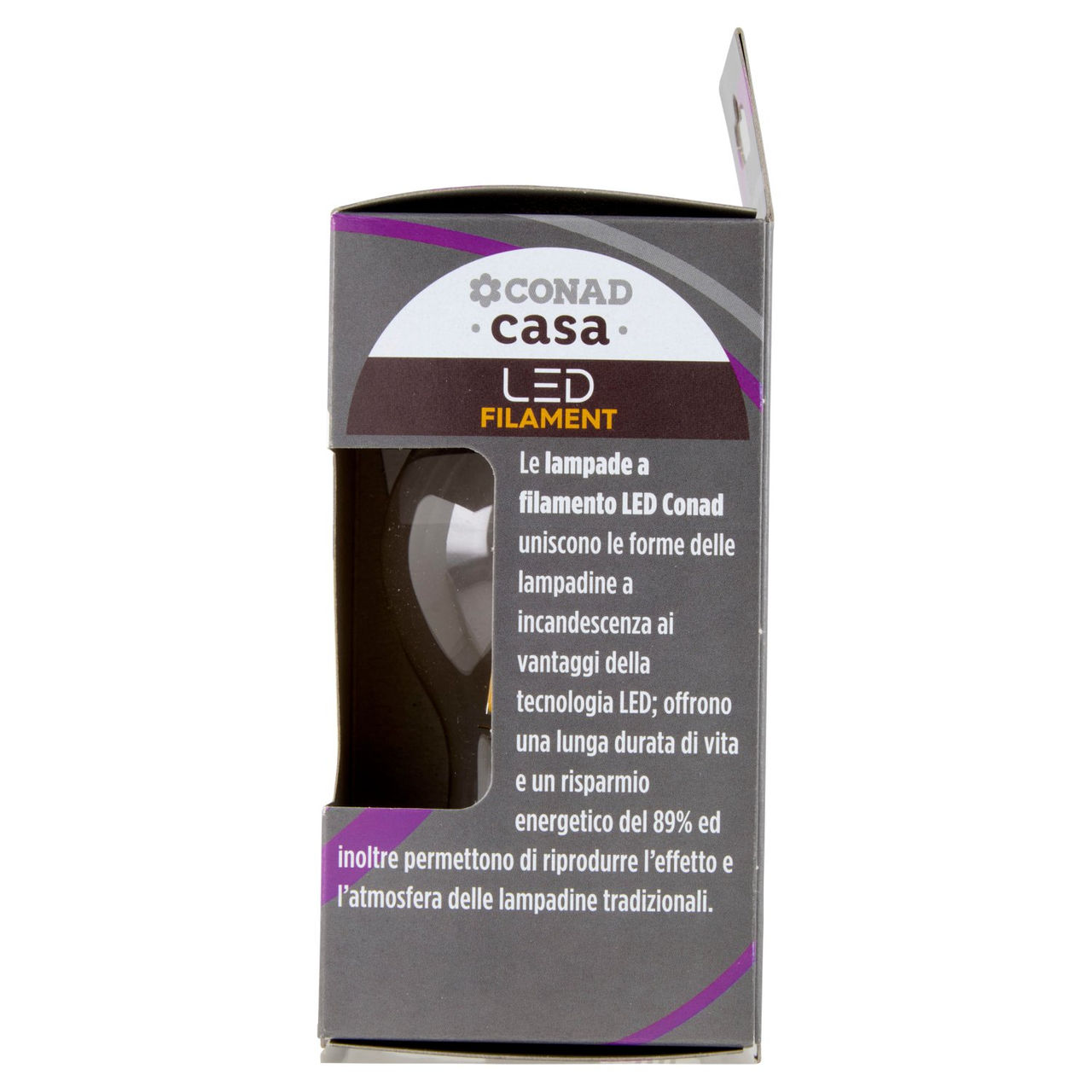 CONAD casa Led Filament 10.5W 1521 Lumen E27 Luce Calda