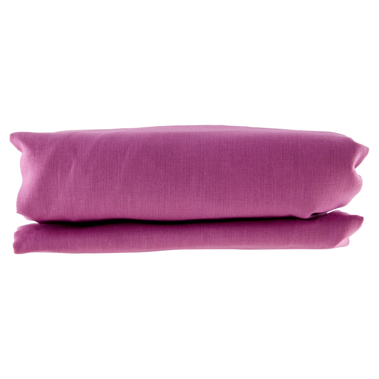 CONAD casa Lenzuolo con Angoli Una Piazza e Mezzo 100% Cotone 125x200 cm Ciliegia