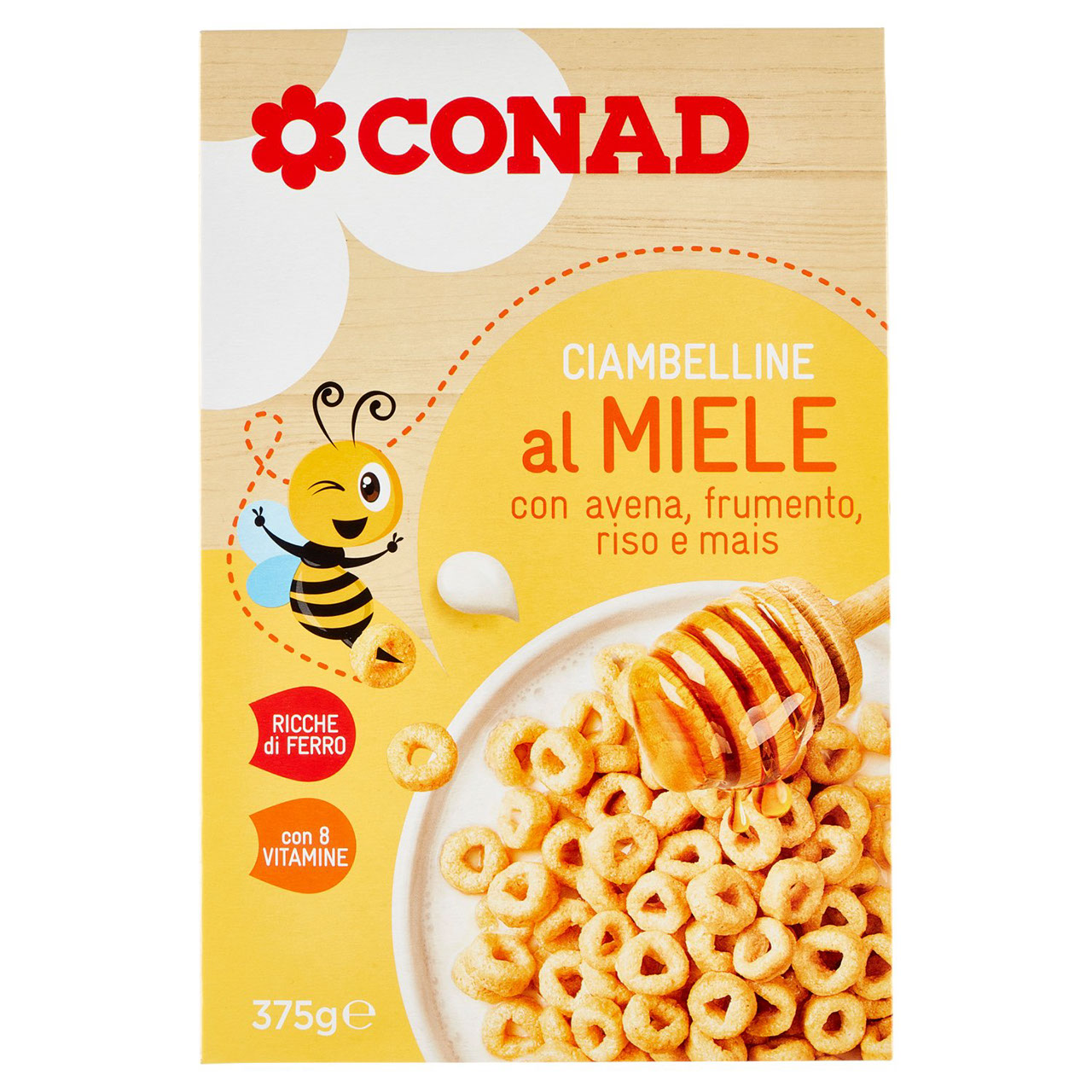 Ciambelline Miele Avena Frumento Riso Mais Conad