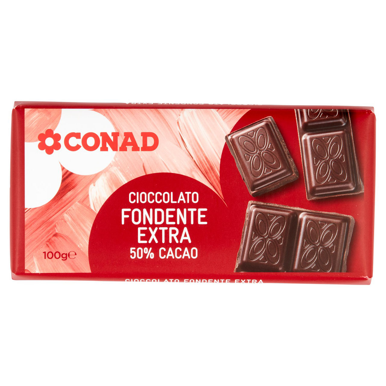 Cioccolato Fondente Extra 50% Cacao 100 g Conad