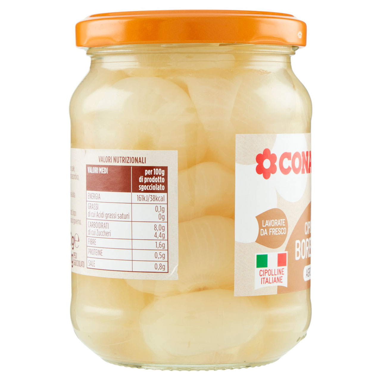 Cipolline Borettane Agrodolce 290 g Conad