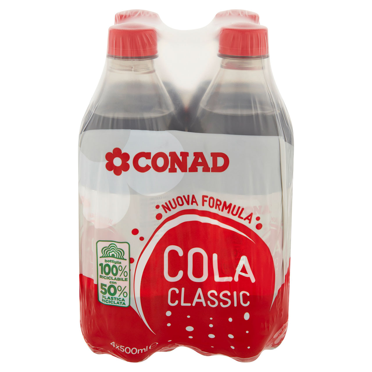 Cola Classic 4 x 500 ml Conad in vendita online