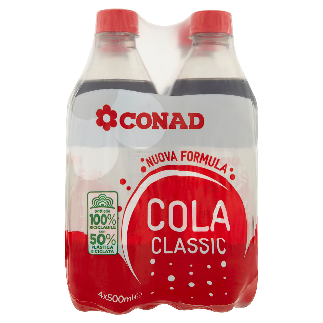 Cola Classic 4 x 500 ml Conad in vendita online