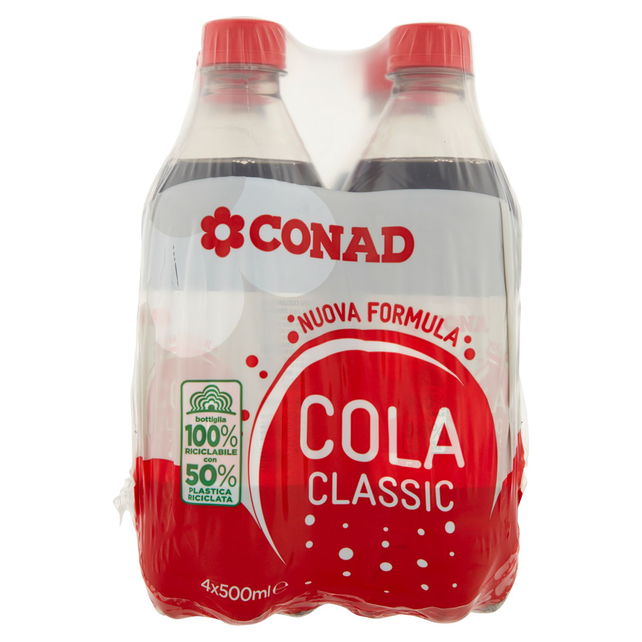 Cola Classic 4 x 500 ml Conad in vendita online