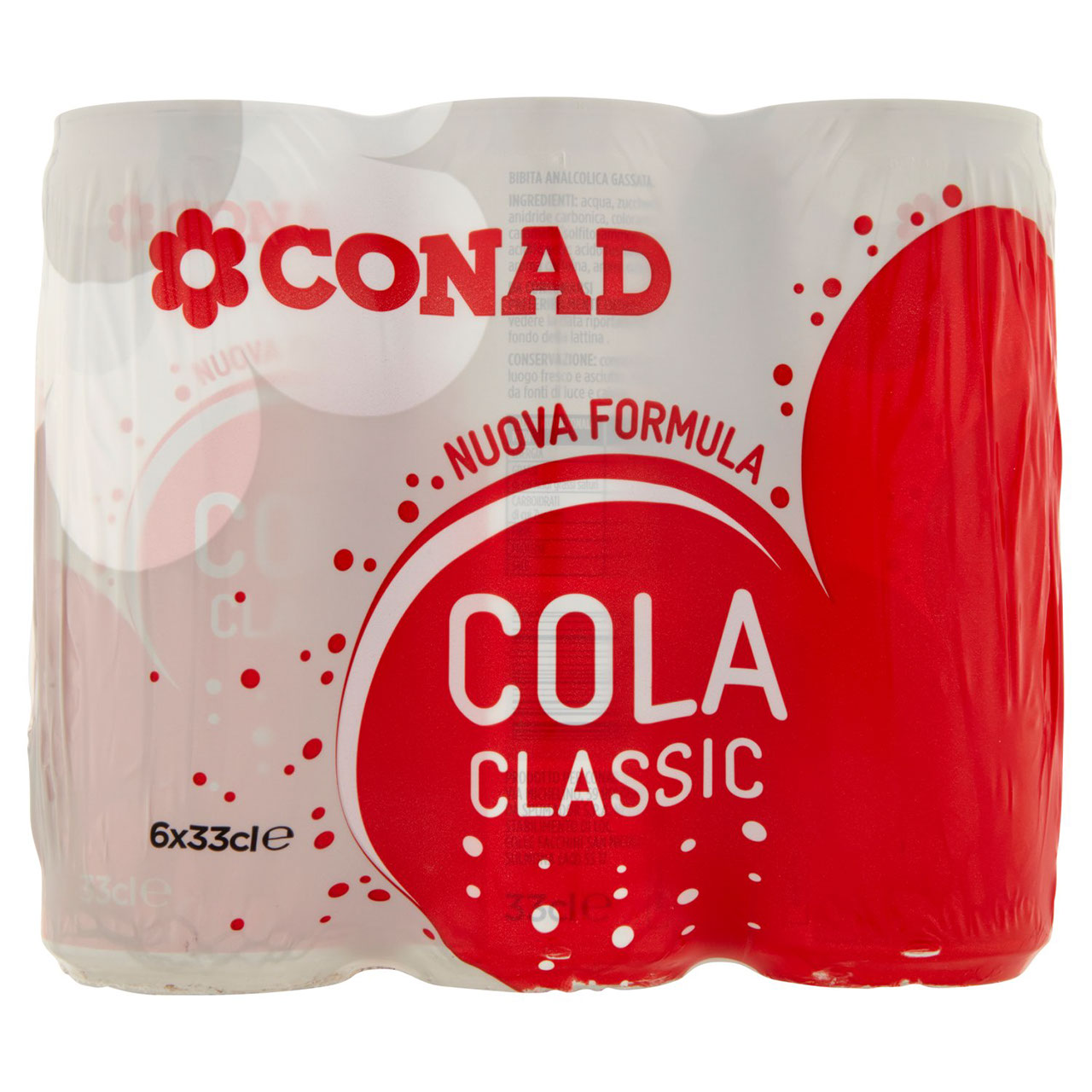 Cola Classic 6 x 33 cl Conad