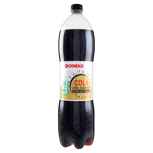 CONAD Cola Zero Zuccheri Zero Caffeina 1,5 l