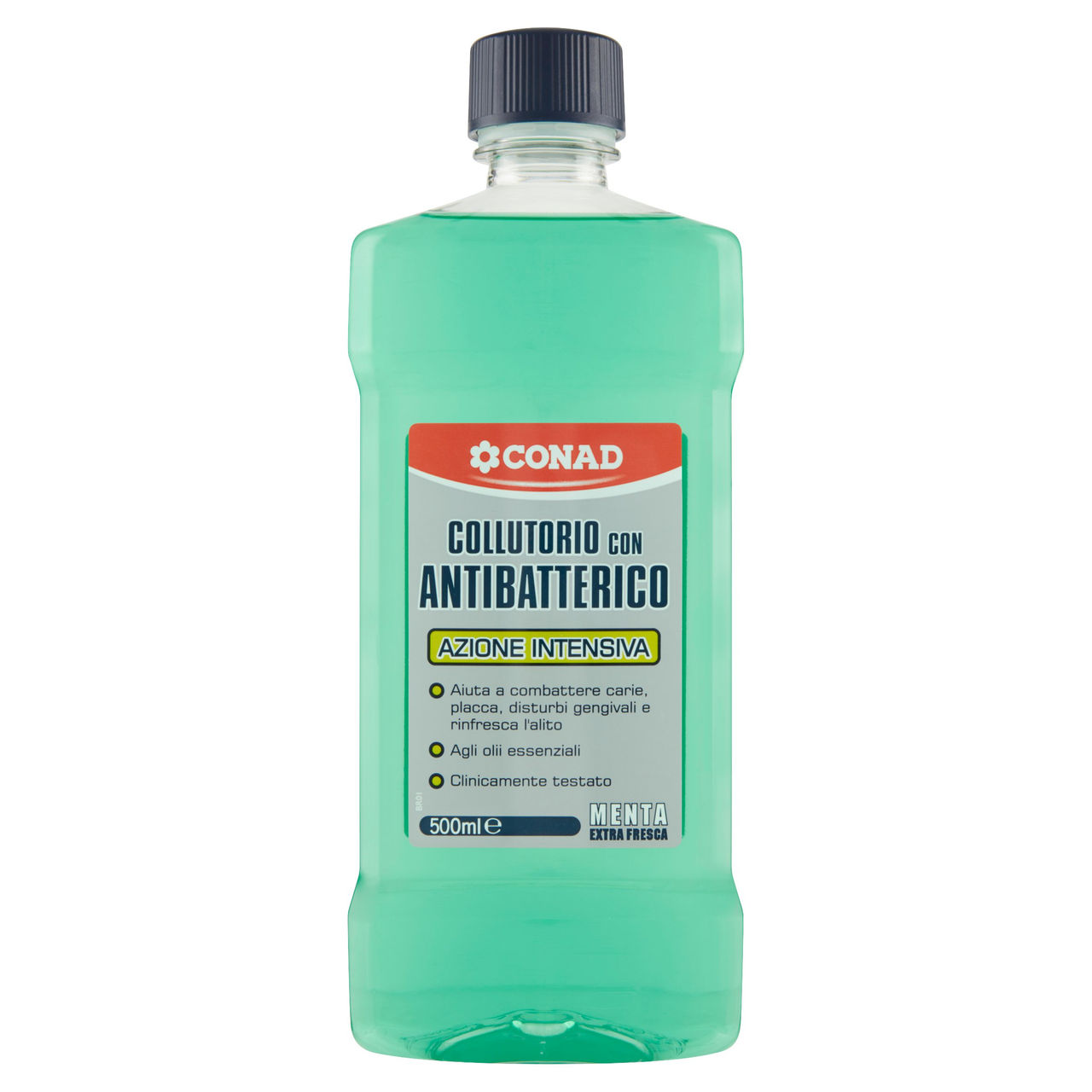 CONAD Collutorio con Antibatterico Menta Extra Fresca 500 ml