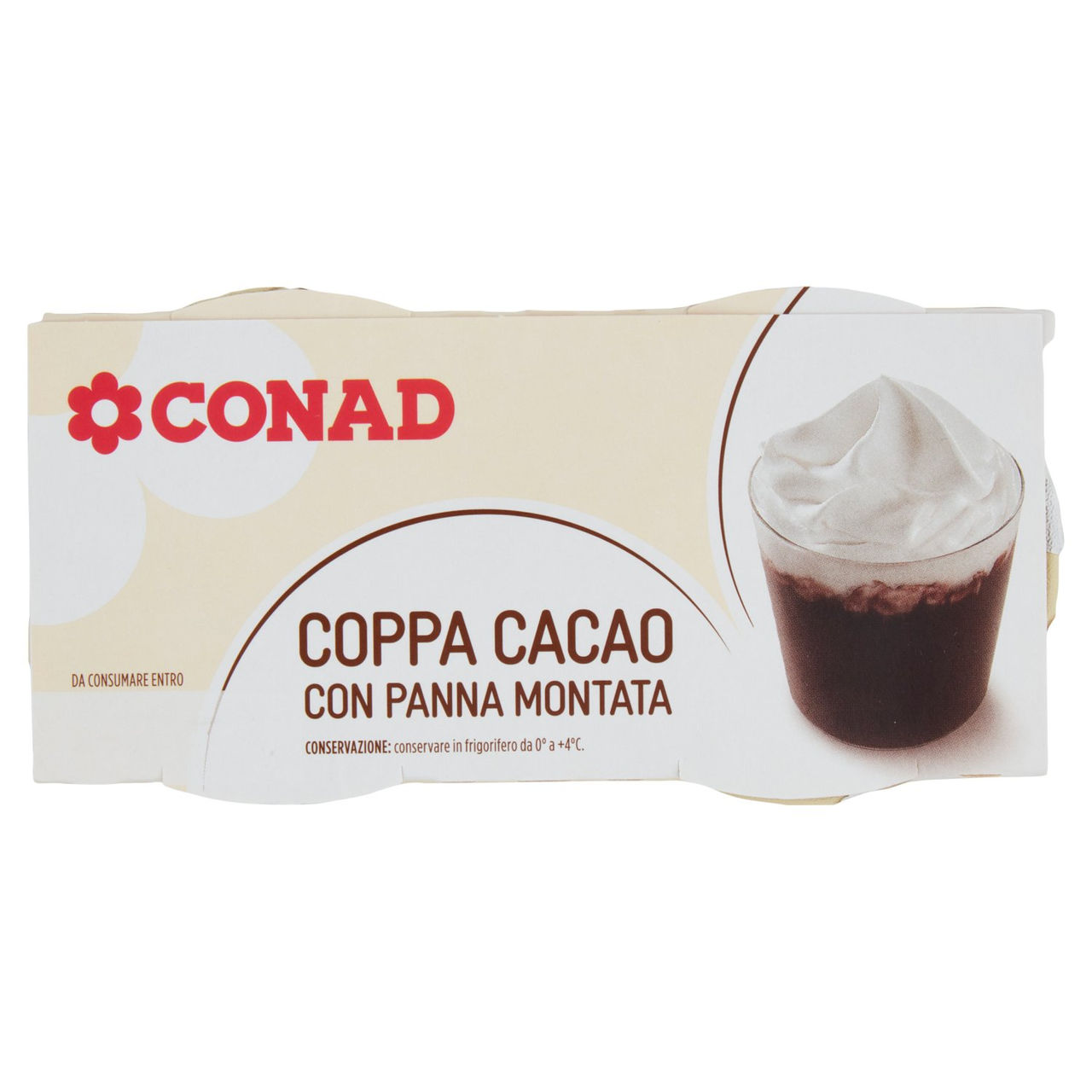 Coppa Cacao con panna montata 2 x 110 g