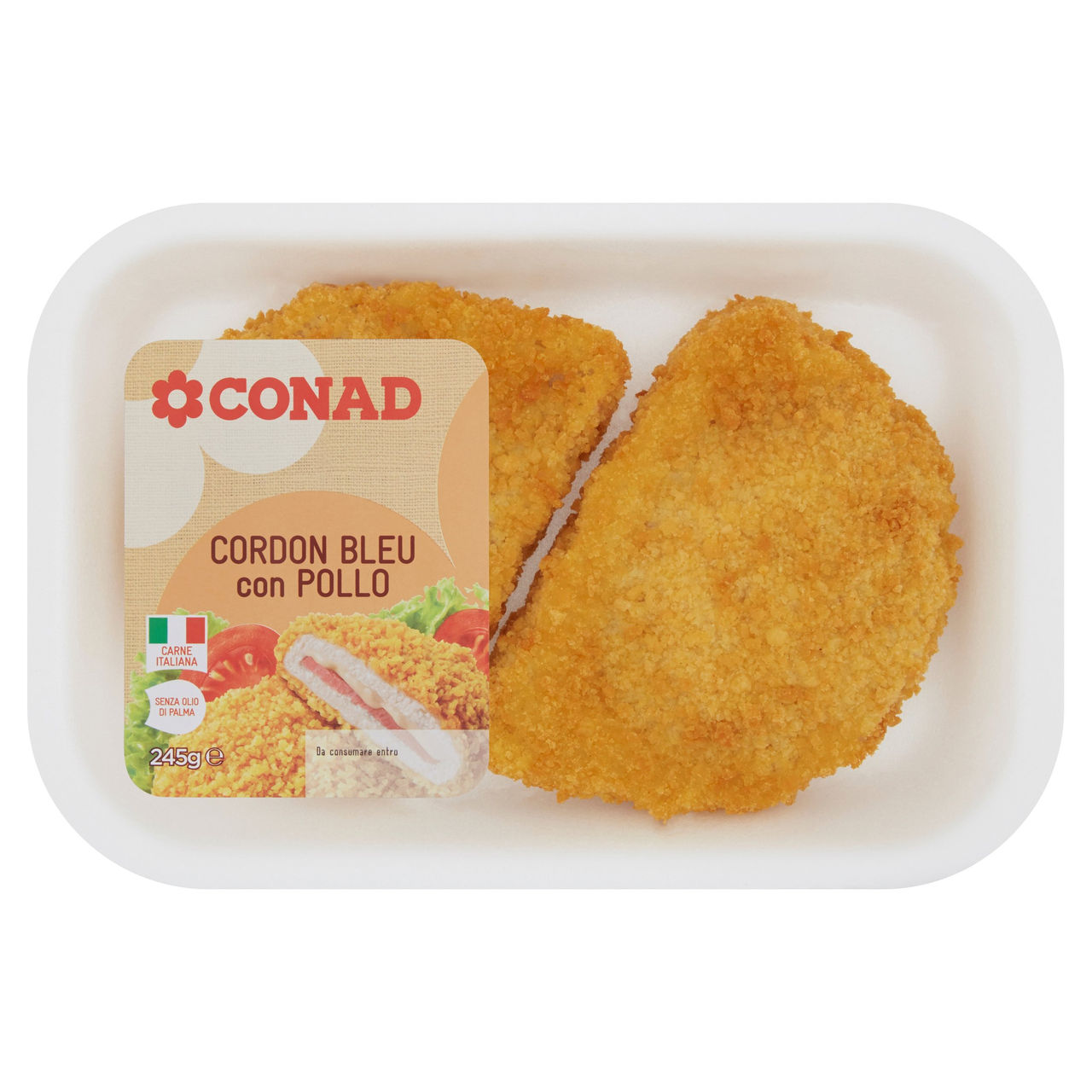 Cordon Bleu con Pollo 245 g Conad