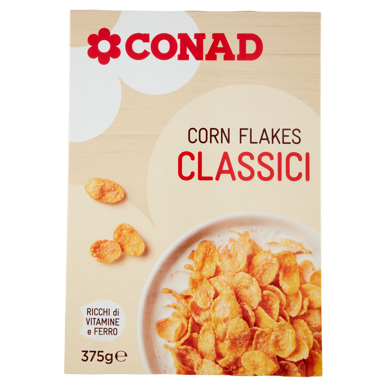 Corn Flakes Classici 375 g Conad