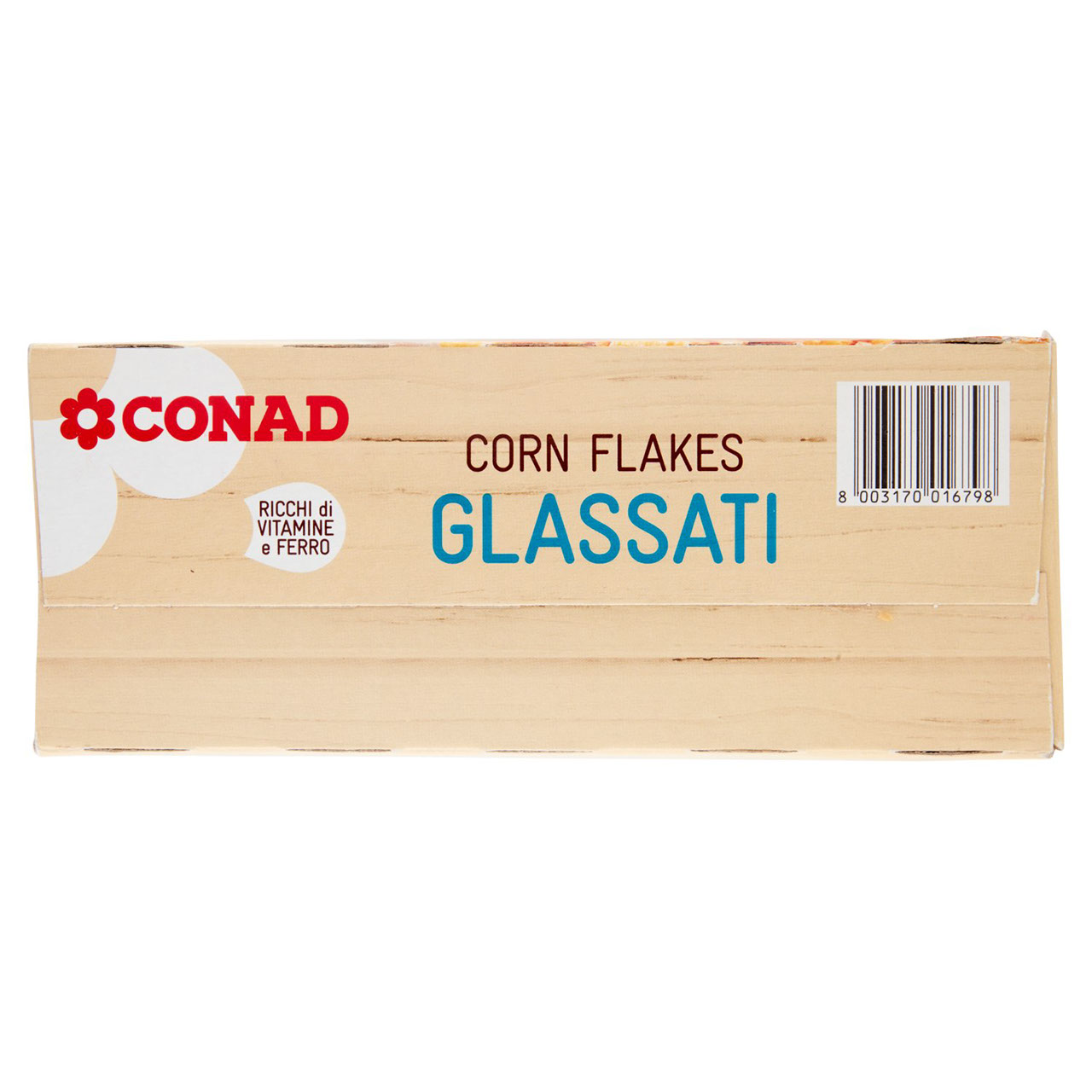 Corn Flakes Glassati 375 g Conad