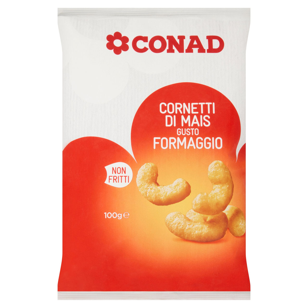 Cornetti di Mais Gusto Formaggio 100 g Conad