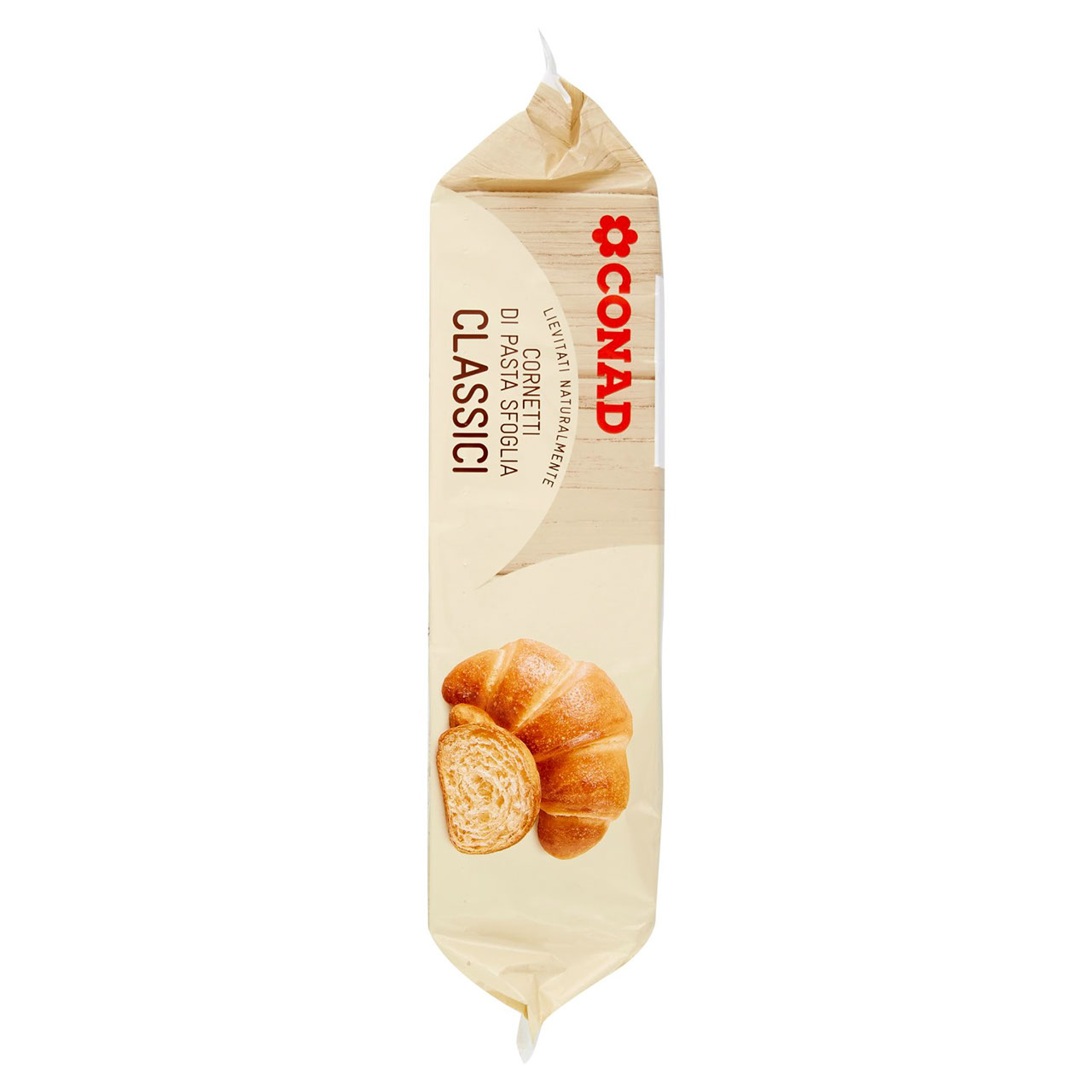 Cornetti di Pasta Sfoglia Classici 6 Pezzi Conad