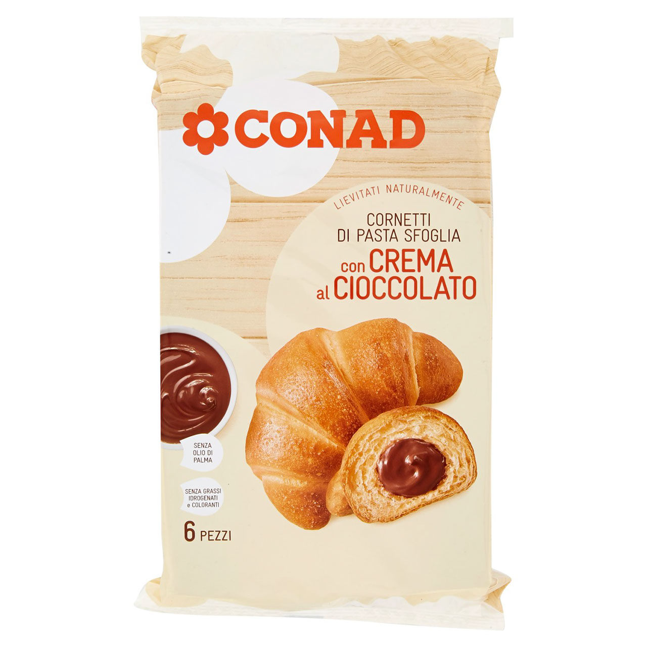 Cornetti con Crema al Cioccolato Conad online