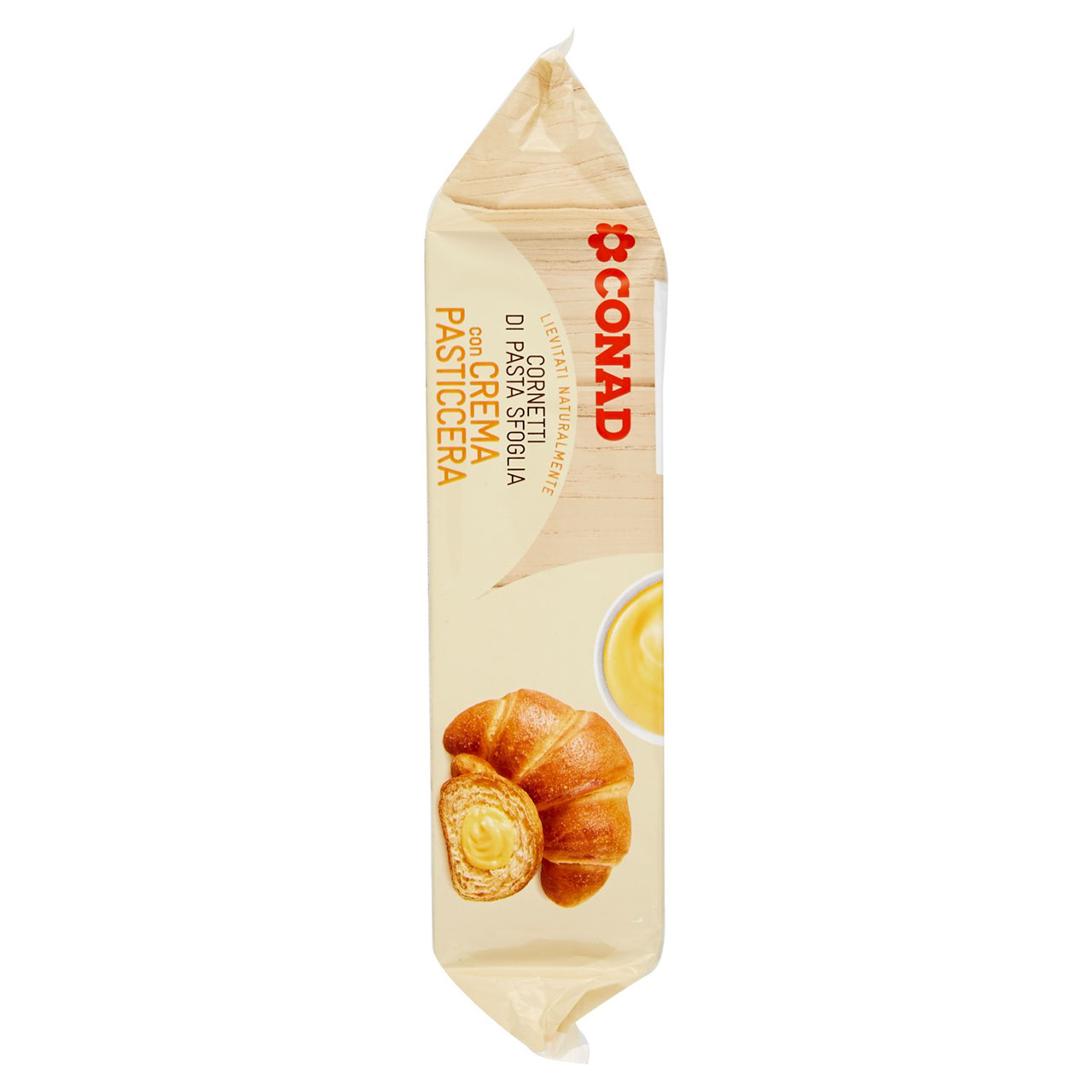 Cornetti di Pasta Sfoglia e Crema Pasticcera Conad