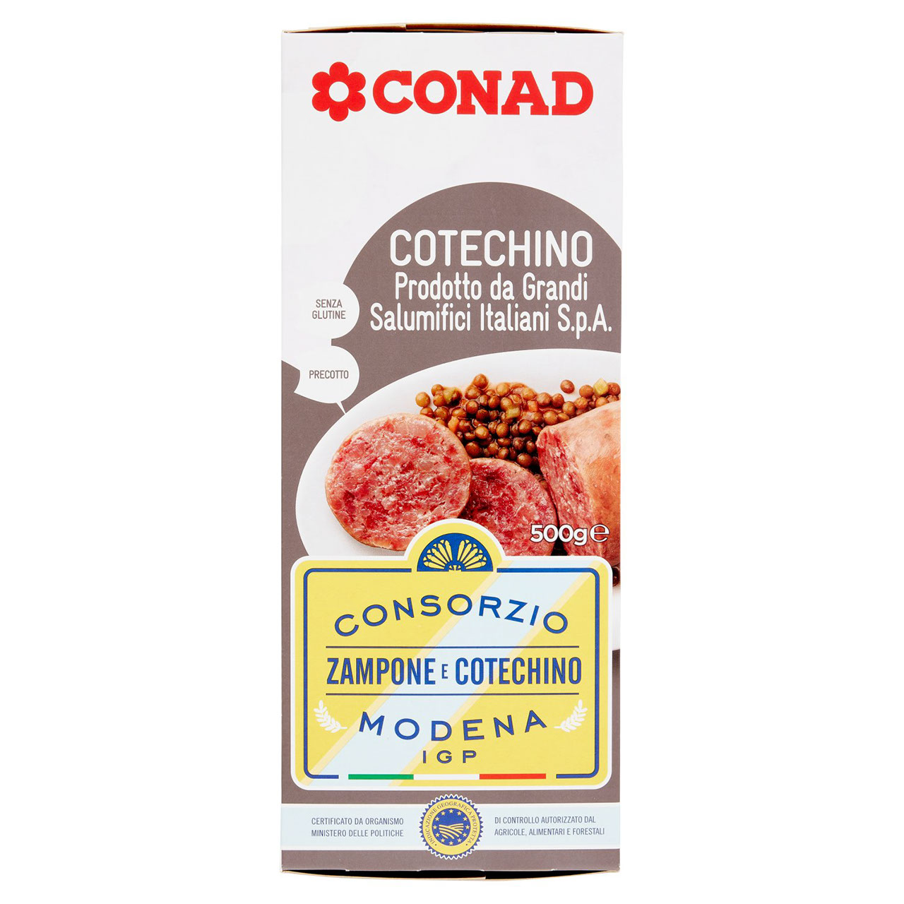 CONAD Cotechino Modena IGP 500 g