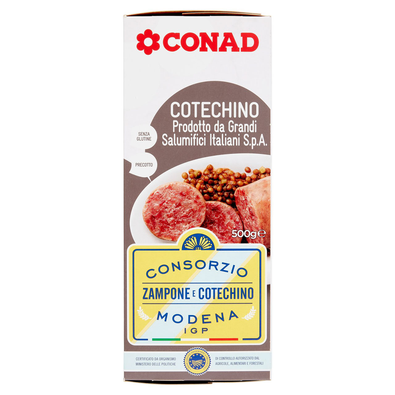 CONAD Cotechino Modena IGP 500 g