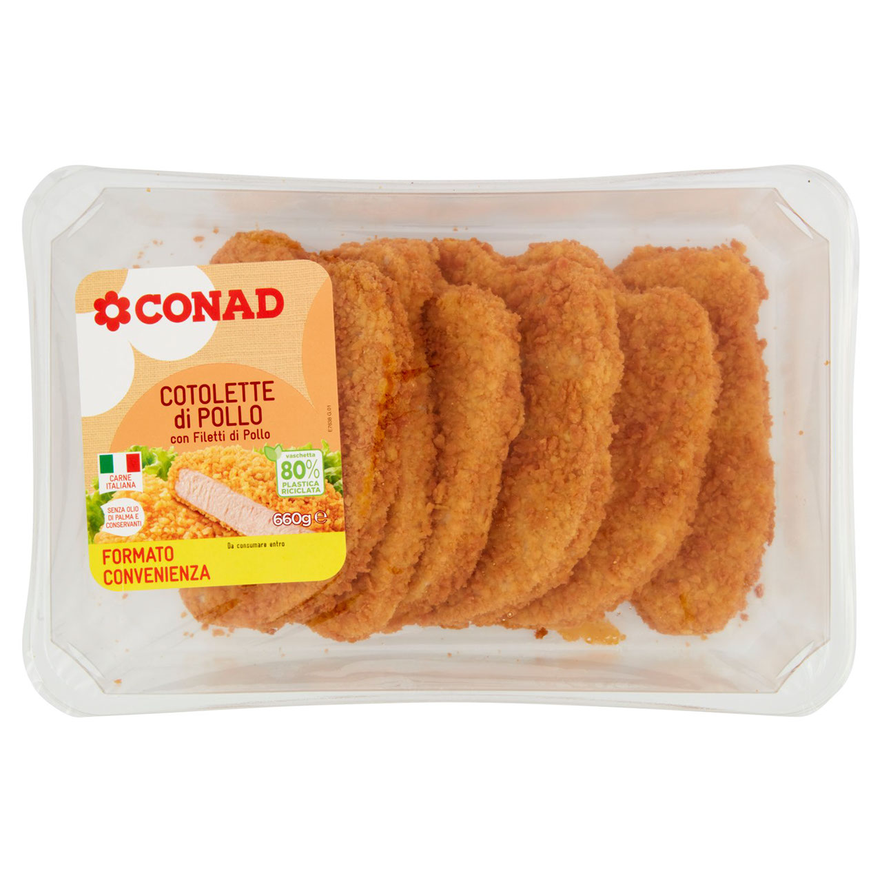 Cotolette di Pollo 660 g Conad in vendita online