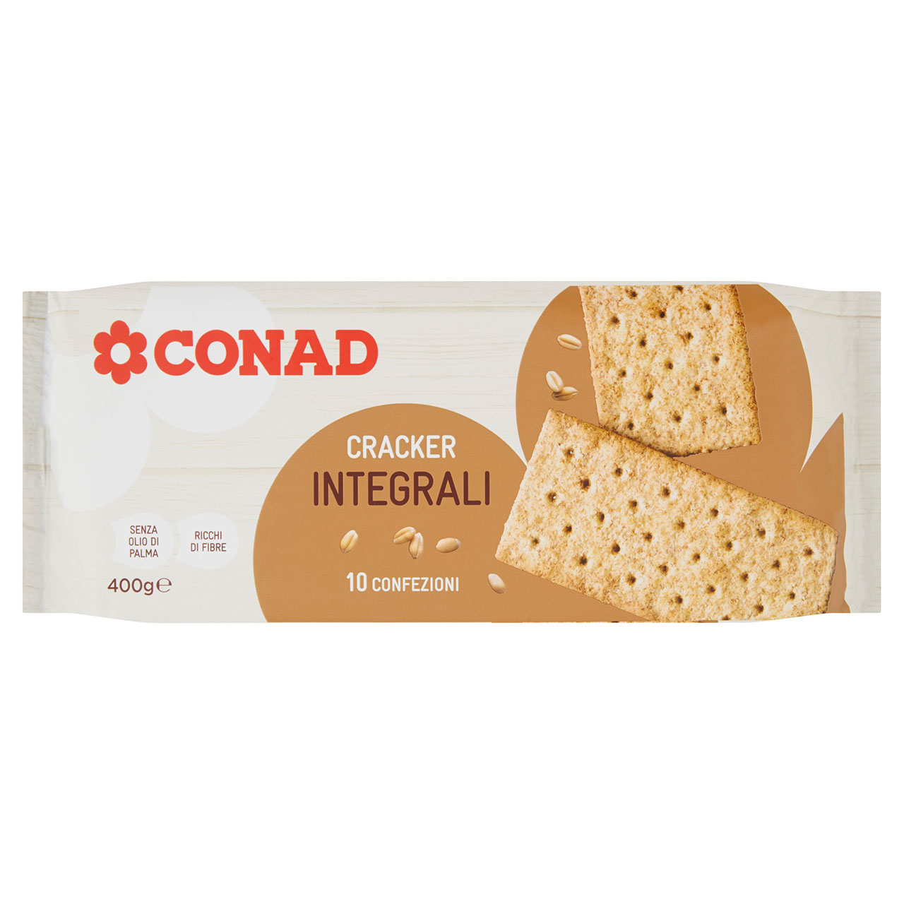 Cracker Integrali 400 g Conad in vendita online