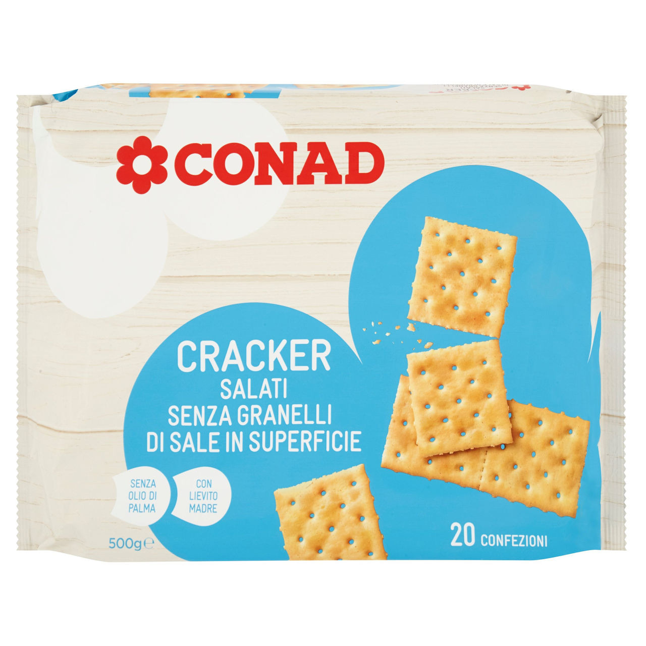 Cracker Salati Senza Granelli di Sale Conad online
