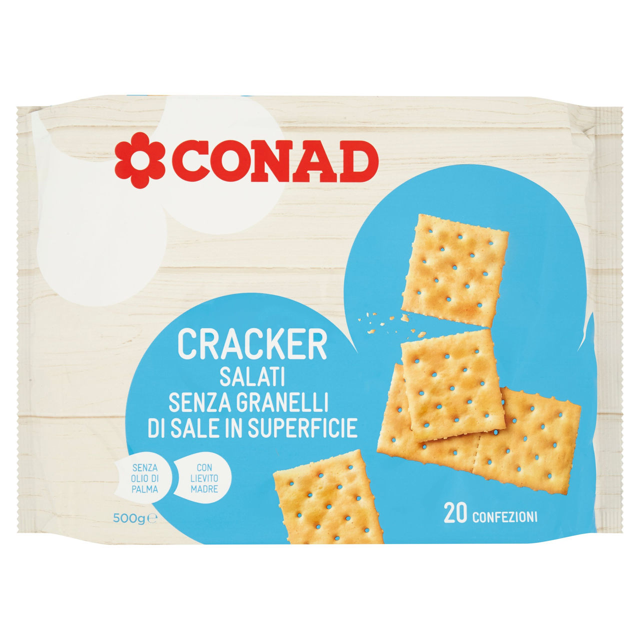 Cracker Salati Senza Granelli di Sale Conad online