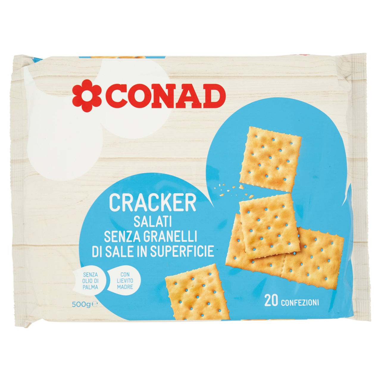 Cracker Salati Senza Granelli di Sale Conad online